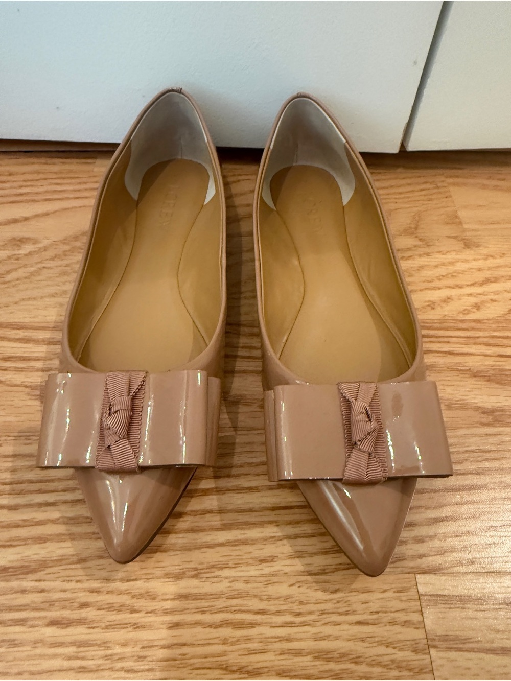 J. Crew Nude Flats